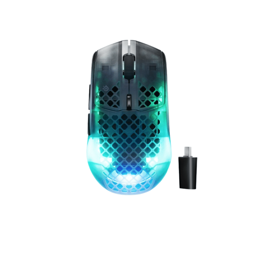 เม้าส์เกมมิ่งไร้สาย STEELSERIES AEROX 3 WIRELESS GEN 2 - SHADOW_0